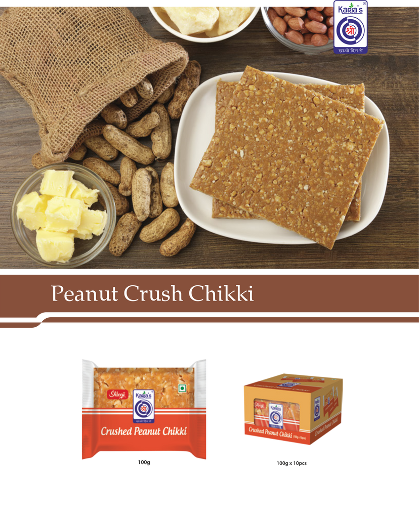 What are the Health Benefits of Peanut and Jaggery in Shreeji Chikki?