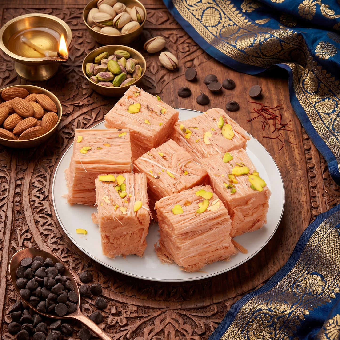 Soan Papdi Chocolate