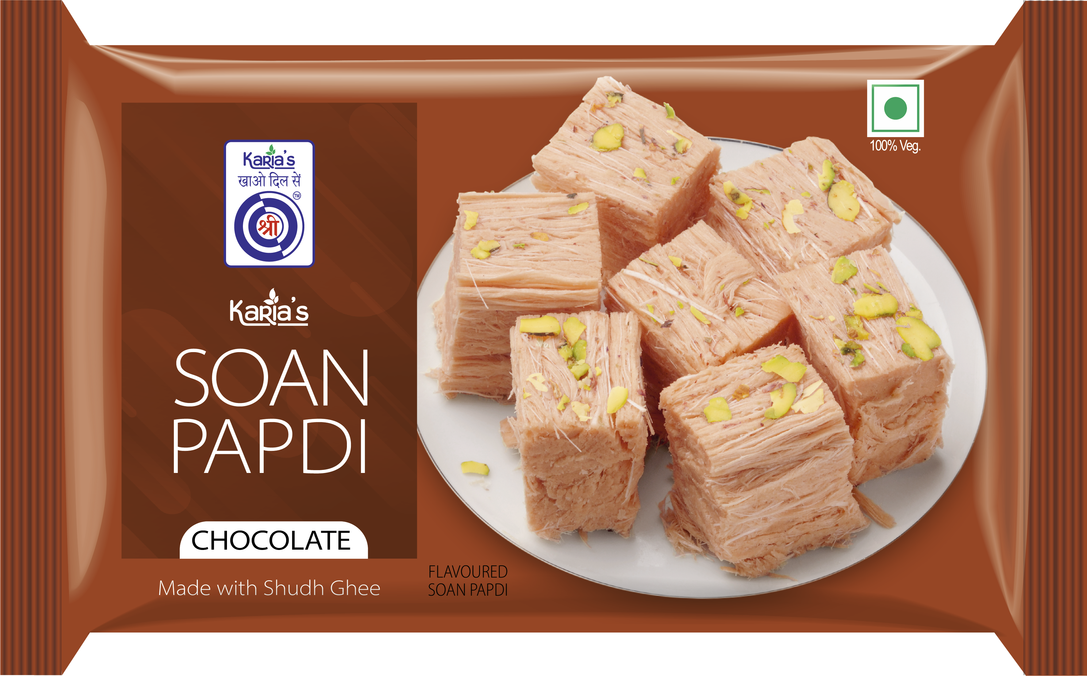 Soan Papdi Chocolate