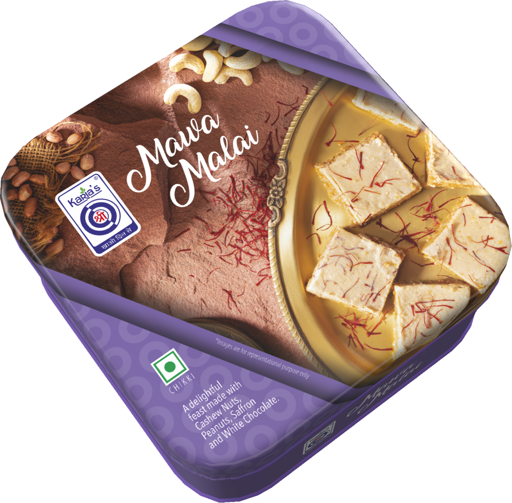 Mawa Malai Chikki (Pack of 1kg)