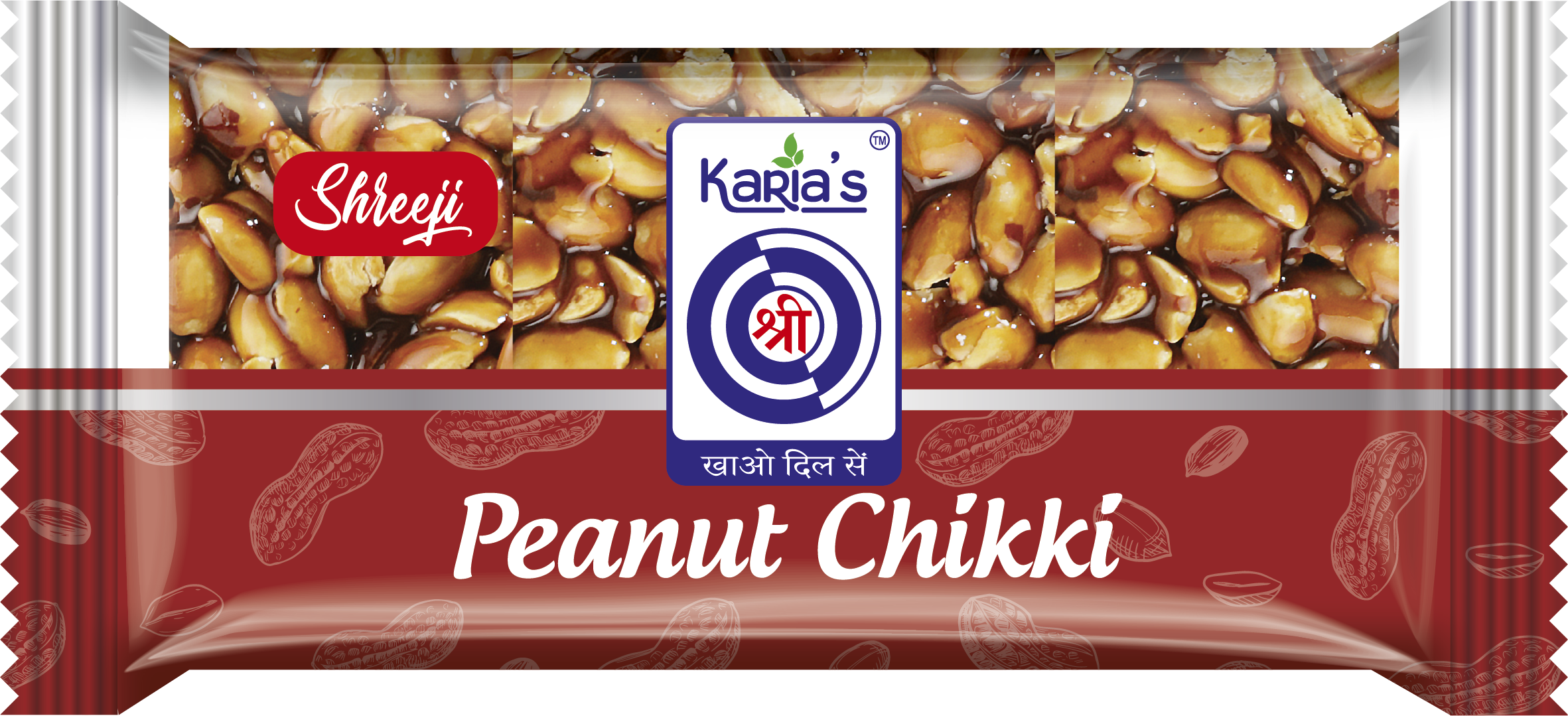 Shree Peanut Chikki (Pack of 1kg)