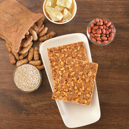 Rajgira Peanut Chikki