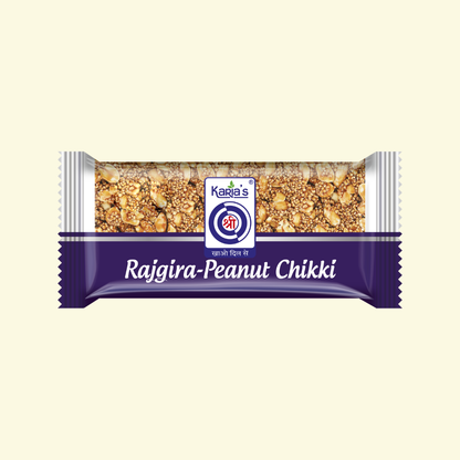 Rajgira Peanut Chikki