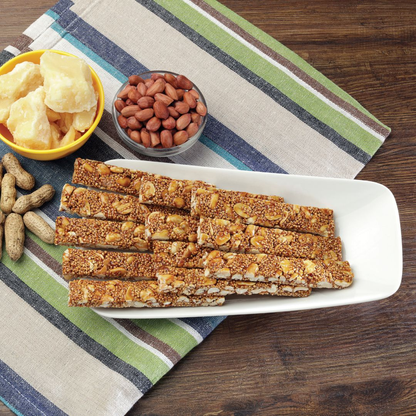 Rajgira Peanut Chikki Sticks