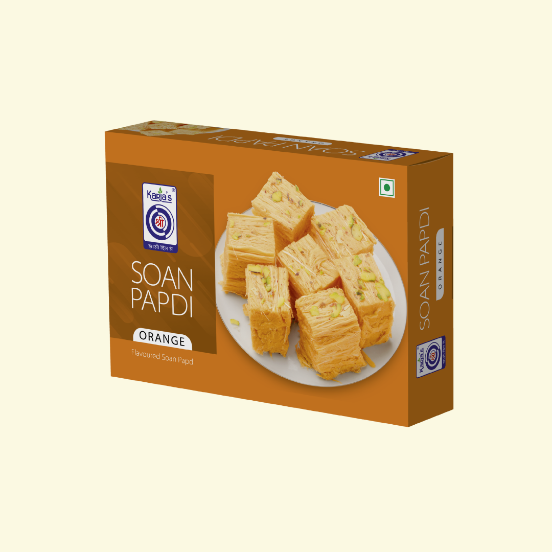 Soan Papdi Orange
