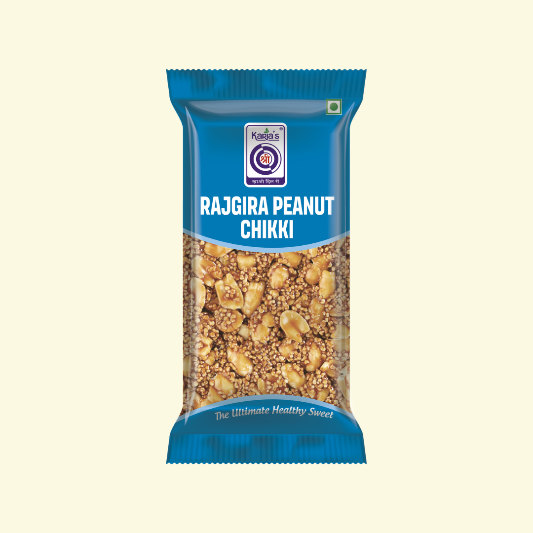 Rajgira Peanut Chikki