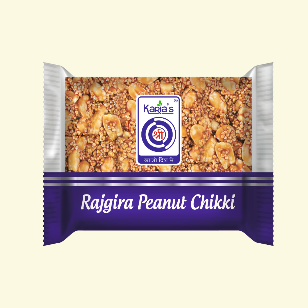 Rajgira Peanut Chikki