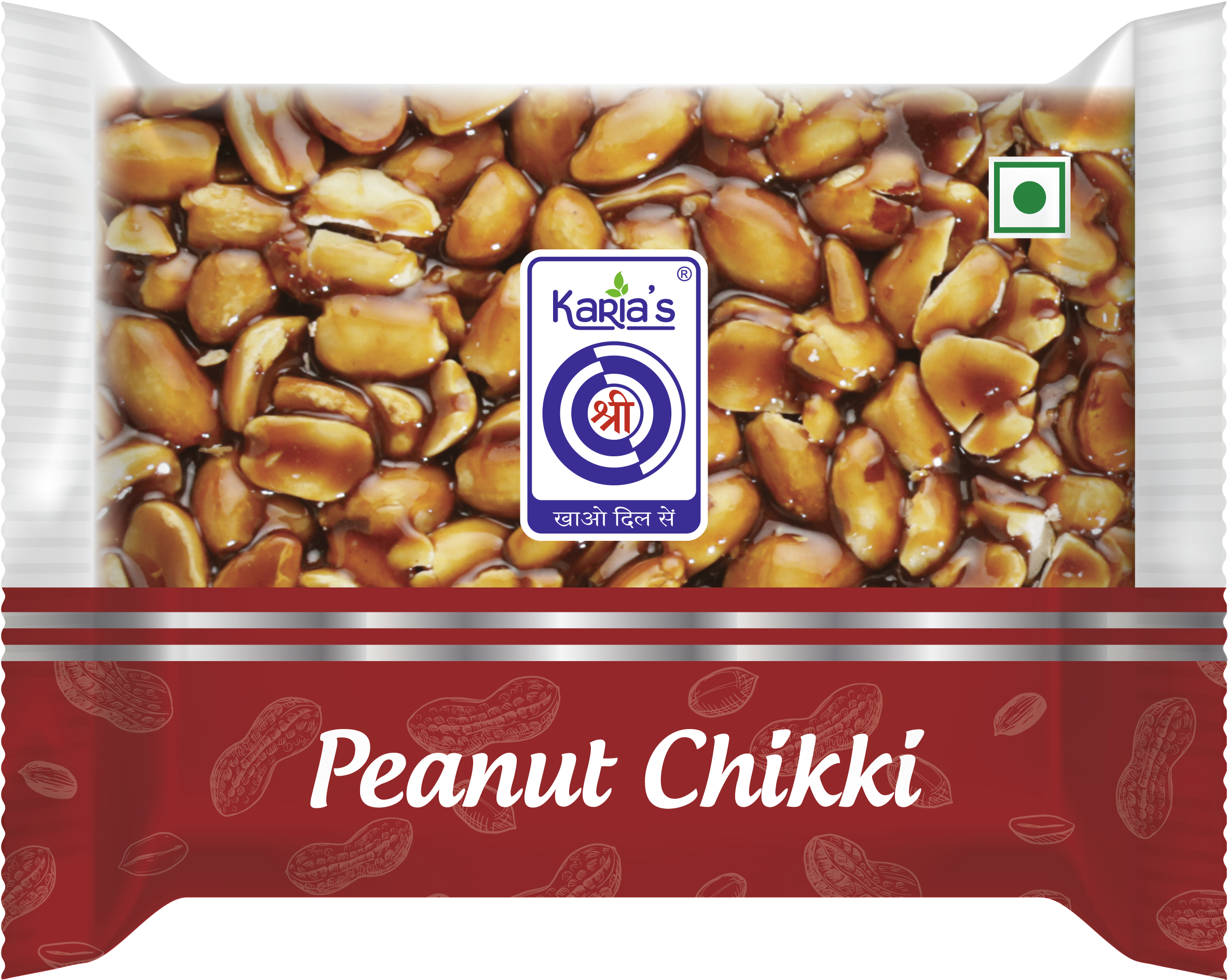 Shree Peanut Chikki (Pack of 1kg)
