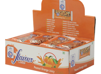 Peanut Orange Chikki( Pack of 4)